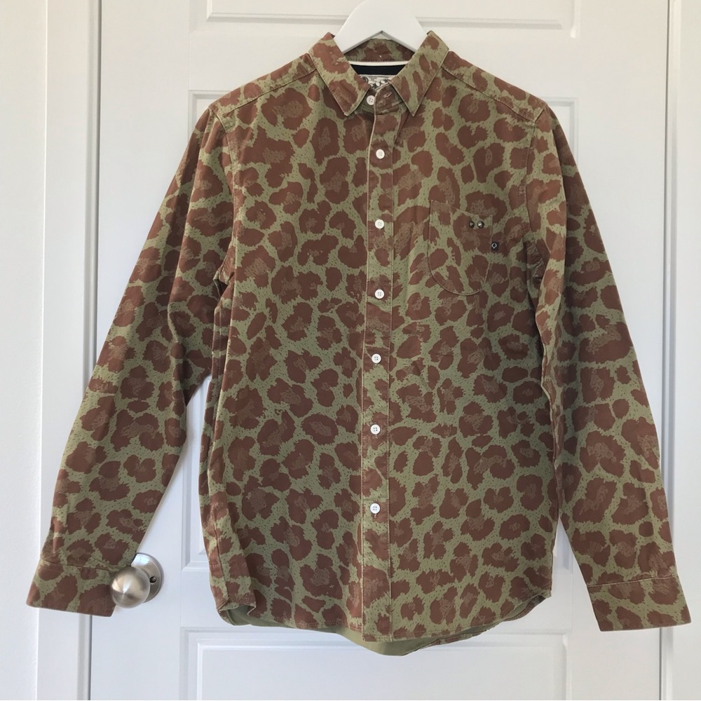 Rook // NWOT Men's Animal Print Button-up Jacket